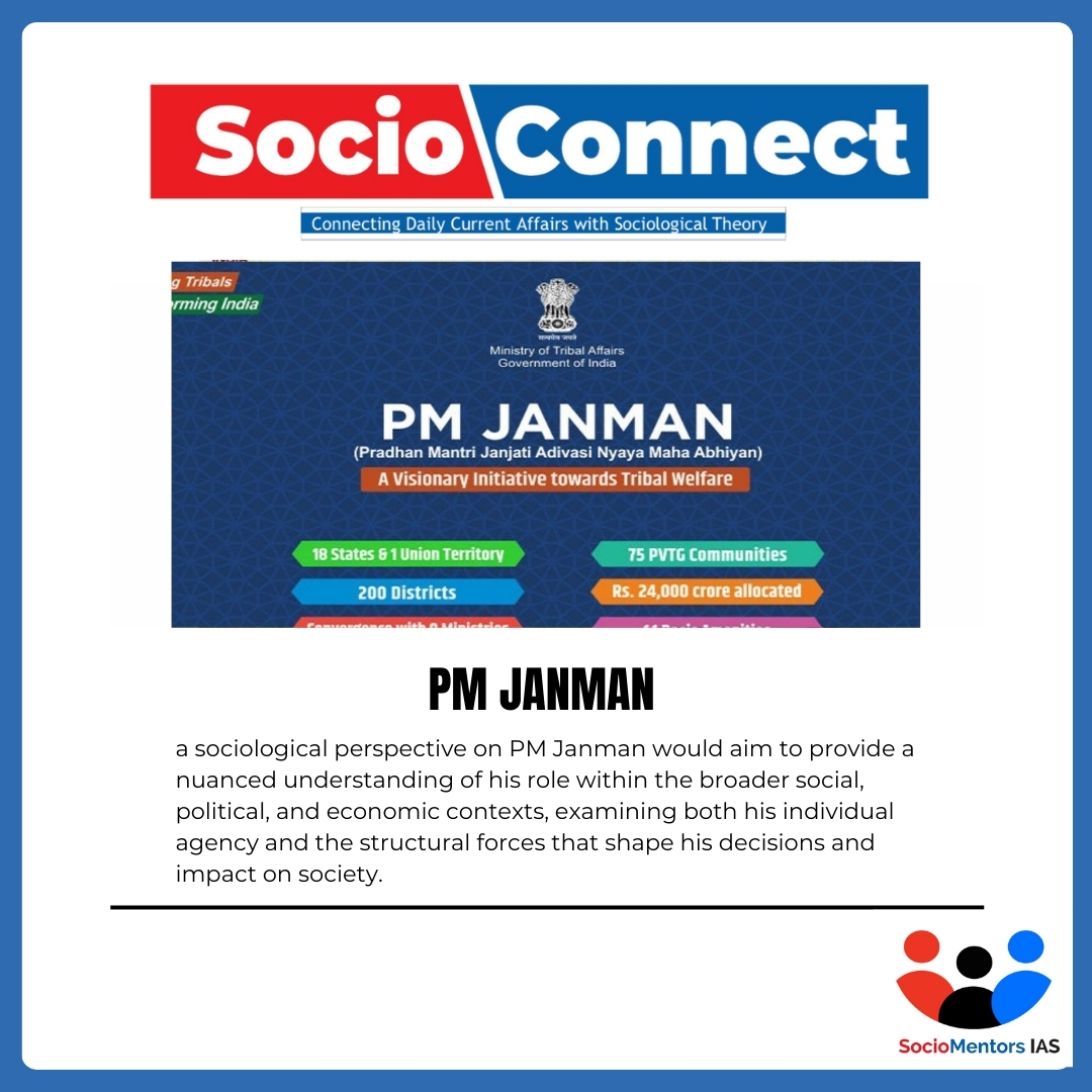 PM JANMAN – UPSC Sociological Perspective