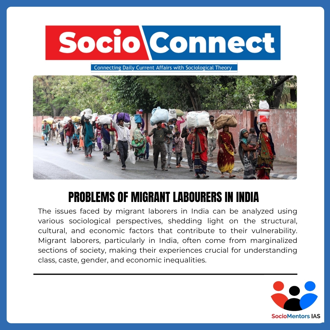 Problems of Migrant Labourers in India